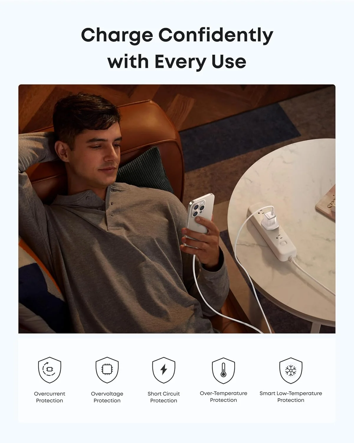 شارژر 30 واتی USB C، شارژر فشرده GaN USB C انکر زولو، کنترل دمای پیشرفته، طراحی فشرده و شارژ 3 برابر سریعتر، سازگار با آیفون، آیپد، سامسونگ، پیکسل و غیره شارژر 30 واتی USB C، شارژر فشرده GaN USB C انکر زولو، کنترل دمای پیشرفته، طراحی فشرده و شارژ 3 برابر سریعتر، سازگار با آیفون، آیپد، سامسونگ، پیکسل و غیره