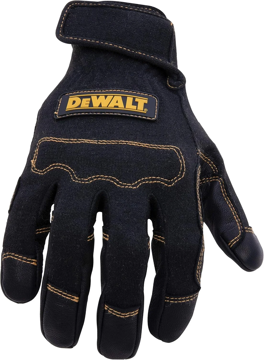 دستکش های جوشکاری و آهنگری ساق کوتاه DEWALT، کف دست چرمی مقاوم در برابر سایش، مواد مقاوم در برابر آتش، دوخت کولار دستکش های جوشکاری و آهنگری ساق کوتاه DEWALT، کف دست چرمی مقاوم در برابر سایش، مواد مقاوم در برابر آتش، دوخت کولار
