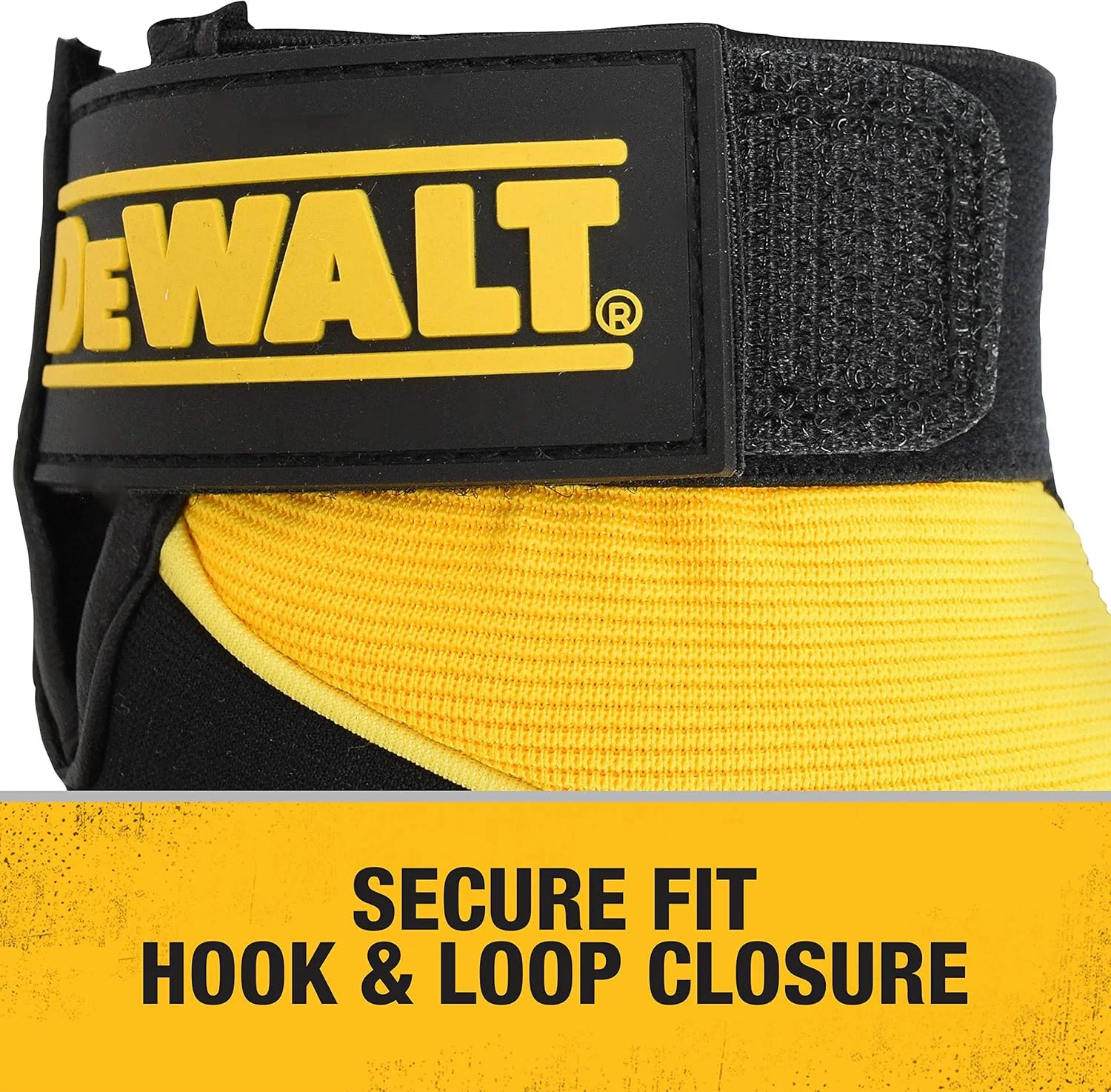 دستکش کار DEWALT DPG201L، زرد/مشکی، سایز L دستکش کار DEWALT DPG201L، زرد/مشکی، سایز L