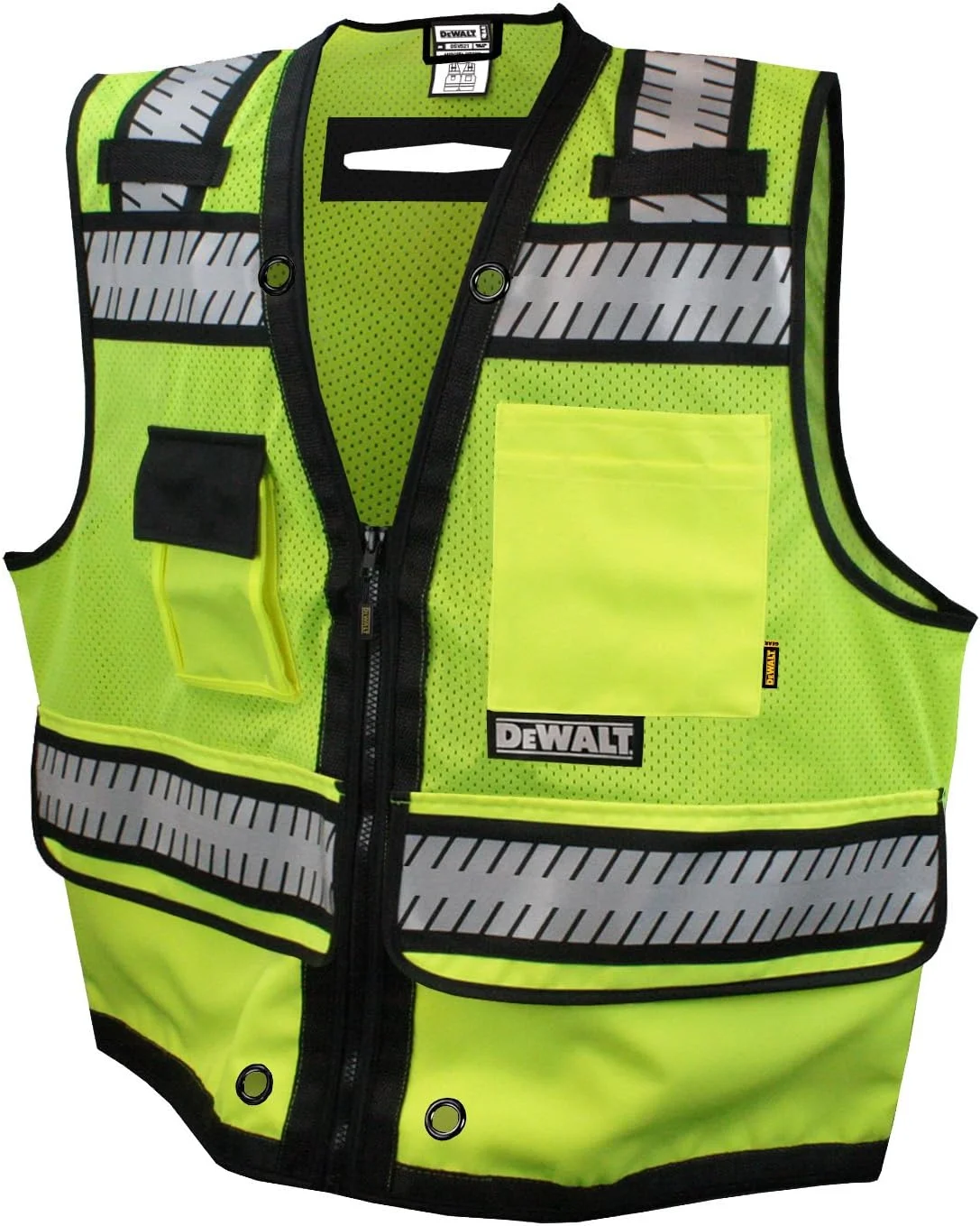 جلیقه ایمنی نقشه برداری سنگین DEWALT DSV521 کلاس 2، سایز 5X-بزرگ