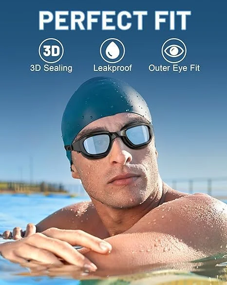Swimming Goggles, Anti-Fog Swim Mask, Polarized UV Protection Adult Goggles, Pool Goggles for Men Women Swimming Goggles, Anti-Fog Swim Mask, Polarized UV Protection Adult Goggles, Pool Goggles for Men Women