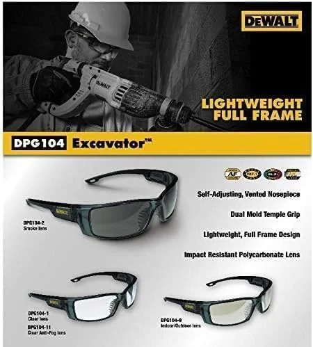 DeWalt DPG104-1D Safety Glasses