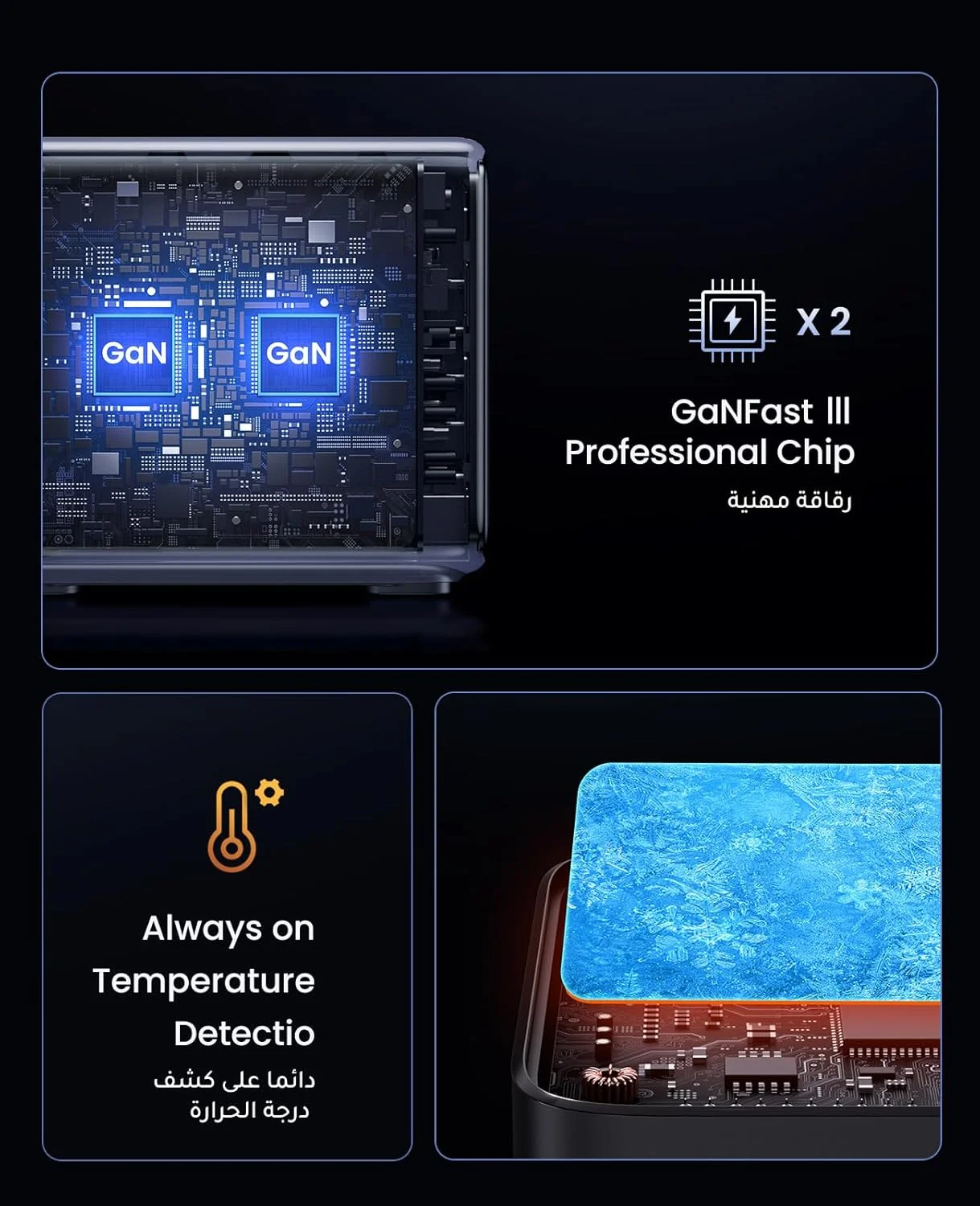 ایستگاه شارژ 5 پورت Type C یوگرین Nexode 300W با کابل 240W، آداپتور شارژ سریع GaN با محافظت چندگانه، شارژر لپ تاپ پایدار برای MacBook Air/Lenovo/iPad/iPhone 17 pro max (سیم دوشاخه 2 متری UK) ایستگاه شارژ 5 پورت Type C یوگرین Nexode 300W با کابل 240W، آداپتور شارژ سریع GaN با محافظت چندگانه، شارژر لپ تاپ پایدار برای MacBook Air/Lenovo/iPad/iPhone 17 pro max (سیم دوشاخه 2 متری UK)