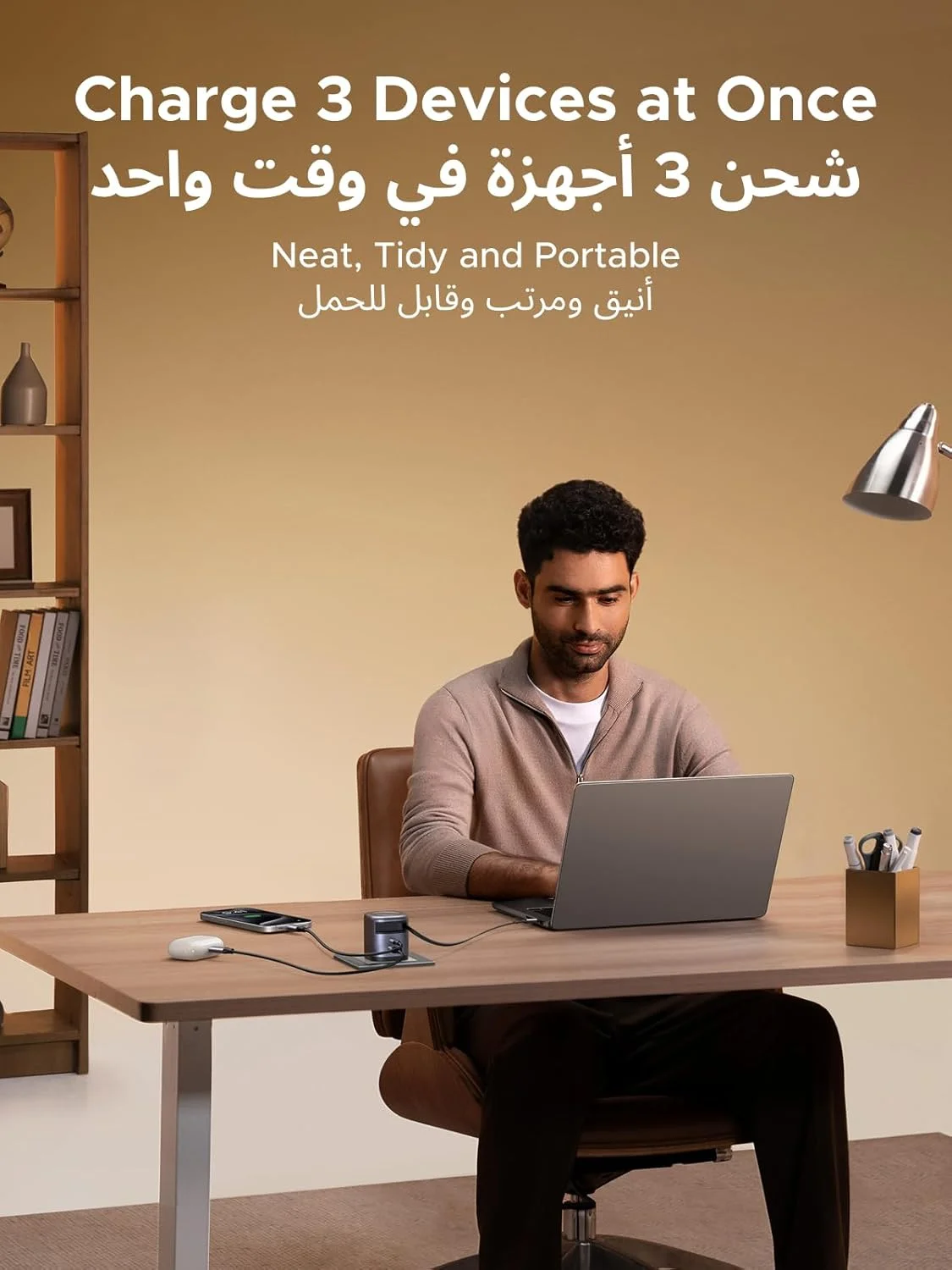 شارژر سریع 65 واتی UGREEN Type C با کابل USB جمع شونده، آداپتور لپ تاپ GaN با 3 پورت، سازگار با MacBook Air، HP، Lenovo، Dell، iPad، HONOR Pad، iPhone 17/16/15/14 Pro Max، Samsung S25, S24, S23 شارژر سریع 65 واتی UGREEN Type C با کابل USB جمع شونده، آداپتور لپ تاپ GaN با 3 پورت، سازگار با MacBook Air، HP، Lenovo، Dell، iPad، HONOR Pad، iPhone 17/16/15/14 Pro Max، Samsung S25, S24, S23