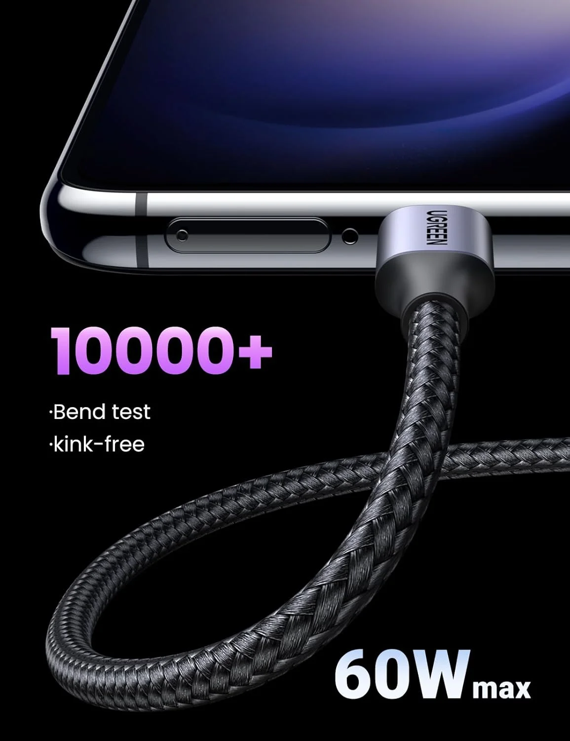 شارژر 30 واتی UGREEN با کابل برای آیفون 16 پرو، آداپتور برق USB C نکسود GaN تاشو، شارژر سامسونگ، مجموعه دوشاخه Type C با کابل USB 60 واتی 1 متری برای آیفون 16 پرو مکس/15، آیپد، گلکسی S25 و غیره شارژر 30 واتی UGREEN با کابل برای آیفون 16 پرو، آداپتور برق USB C نکسود GaN تاشو، شارژر سامسونگ، مجموعه دوشاخه Type C با کابل USB 60 واتی 1 متری برای آیفون 16 پرو مکس/15، آیپد، گلکسی S25 و غیره