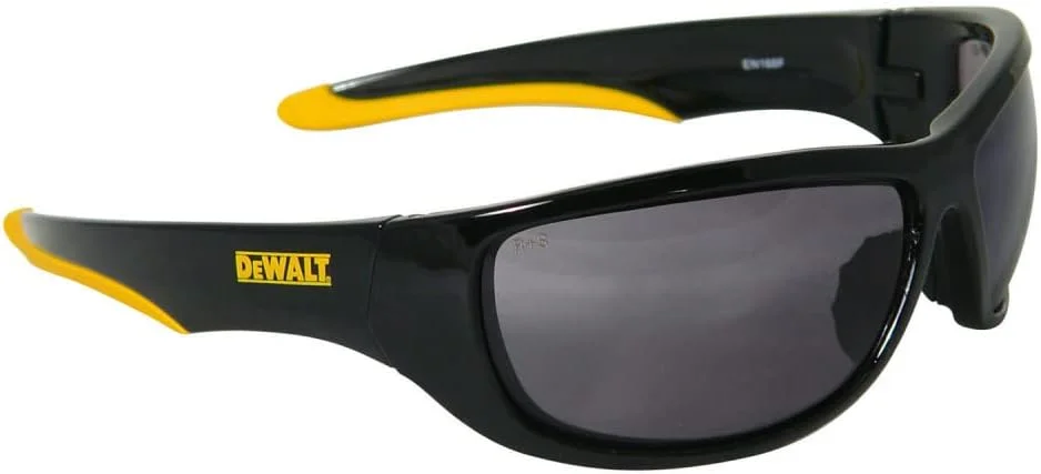 عینک ایمنی DeWalt DPG94-2D Dominator - لنز دودی (یک جفت در هر بسته)، چند رنگ