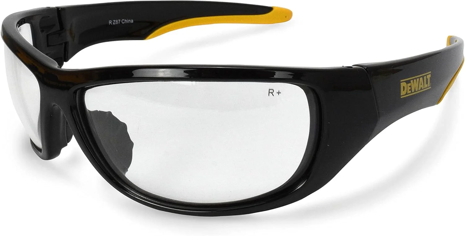 Dewalt Dominator Safety Glasses, Clear, DPG94-1D