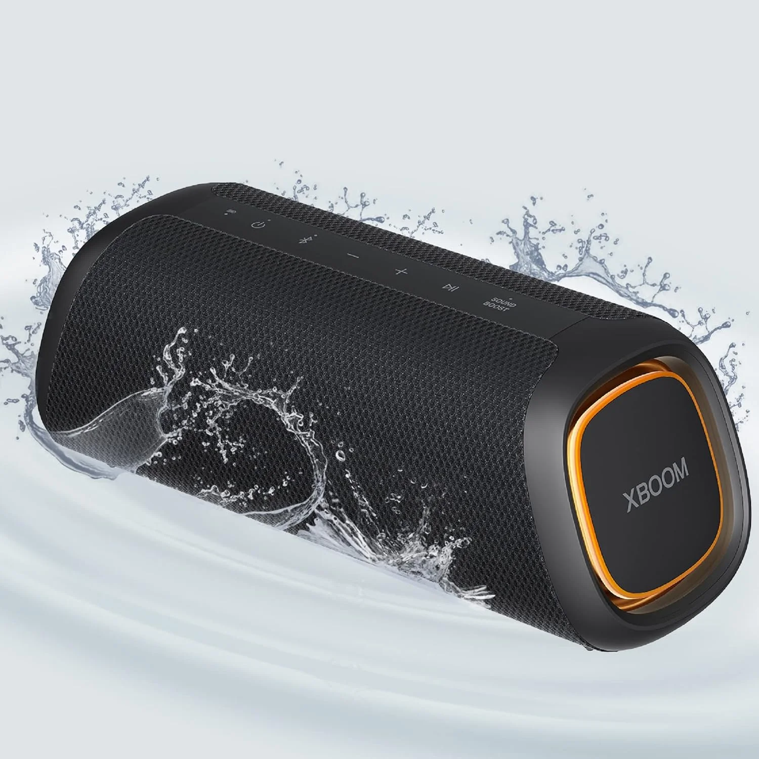 LG XBOOM Go XG7QBK – Wireless Bluetooth Speaker, 40W, Sound Boost, IP67 Waterproof, 24H Battery Lifetime, Variable LED Lights Colour, Wide Connectivity, Anthracite LG XBOOM Go XG7QBK – Wireless Bluetooth Speaker, 40W, Sound Boost, IP67 Waterproof, 24H Battery Lifetime, Variable LED Lights Colour, Wide Connectivity, Anthracite