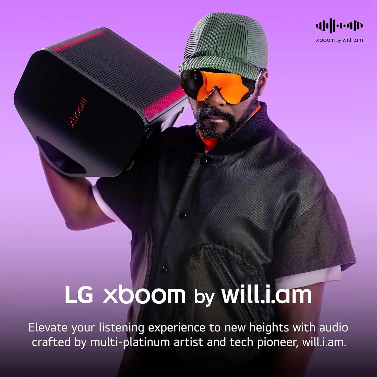 اسپیکر بلوتوثی LG xboom STAGE301 اثر will.i.am، ووفر 6.5 اینچی و درایورهای دوگانه 2.5 اینچی میان رده، تا 11 ساعت پخش، طراحی چند منظوره، مقاوم در برابر آب IPX4، نورپردازی xboom، مشکی اسپیکر بلوتوثی LG xboom STAGE301 اثر will.i.am، ووفر 6.5 اینچی و درایورهای دوگانه 2.5 اینچی میان رده، تا 11 ساعت پخش، طراحی چند منظوره، مقاوم در برابر آب IPX4، نورپردازی xboom، مشکی