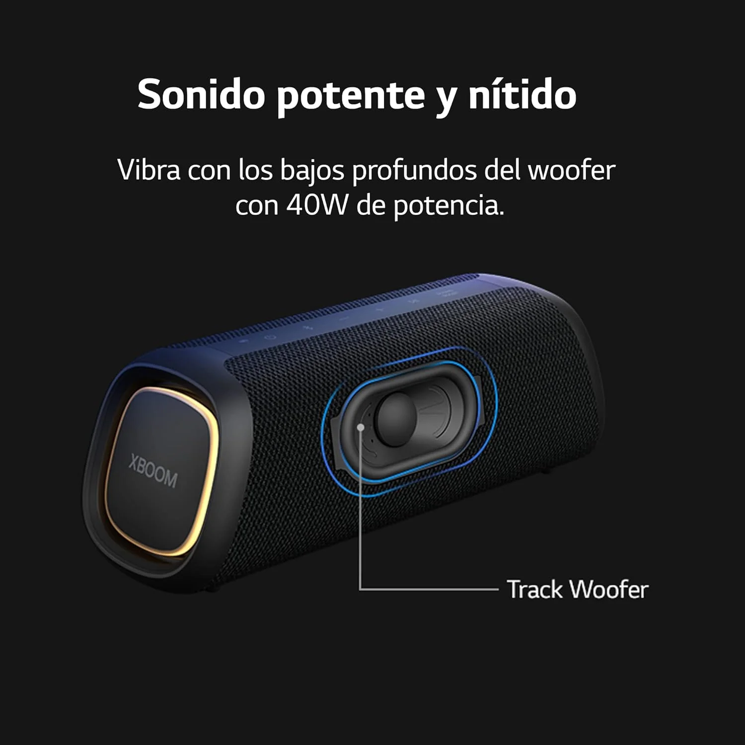 LG XBOOM Go XG7QBK – Wireless Bluetooth Speaker, 40W, Sound Boost, IP67 Waterproof, 24H Battery Lifetime, Variable LED Lights Colour, Wide Connectivity, Anthracite LG XBOOM Go XG7QBK – Wireless Bluetooth Speaker, 40W, Sound Boost, IP67 Waterproof, 24H Battery Lifetime, Variable LED Lights Colour, Wide Connectivity, Anthracite