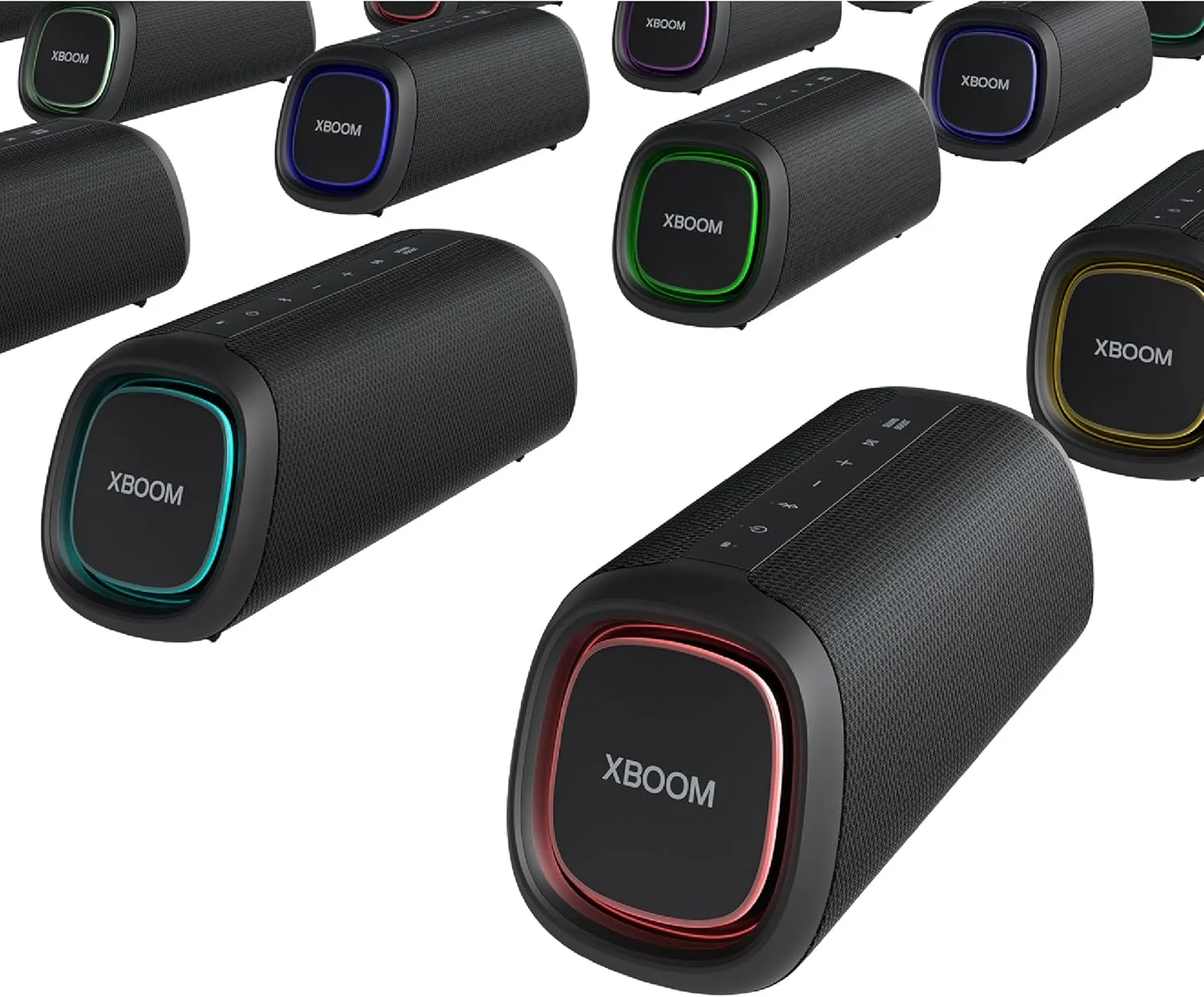 LG XBOOM Go XG7QBK – Wireless Bluetooth Speaker, 40W, Sound Boost, IP67 Waterproof, 24H Battery Lifetime, Variable LED Lights Colour, Wide Connectivity, Anthracite LG XBOOM Go XG7QBK – Wireless Bluetooth Speaker, 40W, Sound Boost, IP67 Waterproof, 24H Battery Lifetime, Variable LED Lights Colour, Wide Connectivity, Anthracite