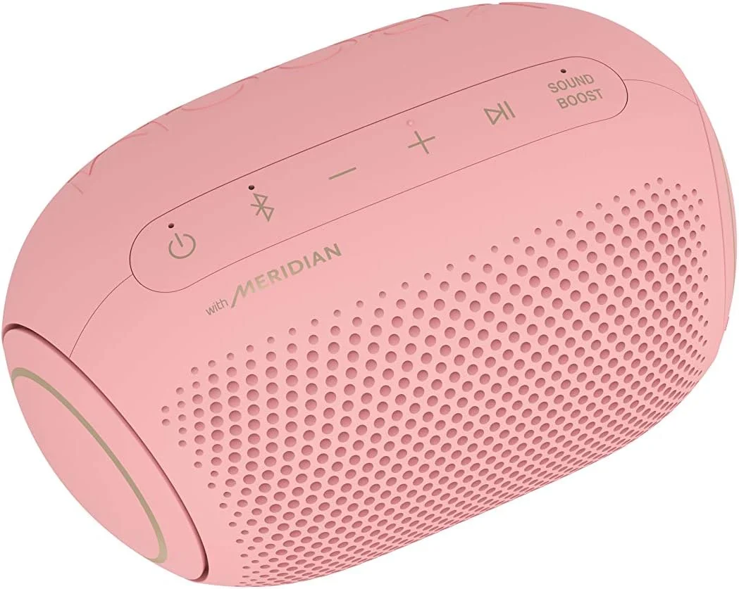اسپیکر بلوتوثی بیسیم قابل حمل الجی XBOOM GO PL2 Jellybean با عمر باتری تا 10 ساعت، مقاوم در برابر آب IPX5، اسپیکر بلوتوث مهمانی - آدامس بادکنکی (صورتی) اسپیکر بلوتوثی بیسیم قابل حمل الجی XBOOM GO PL2 Jellybean با عمر باتری تا 10 ساعت، مقاوم در برابر آب IPX5، اسپیکر بلوتوث مهمانی - آدامس بادکنکی (صورتی)