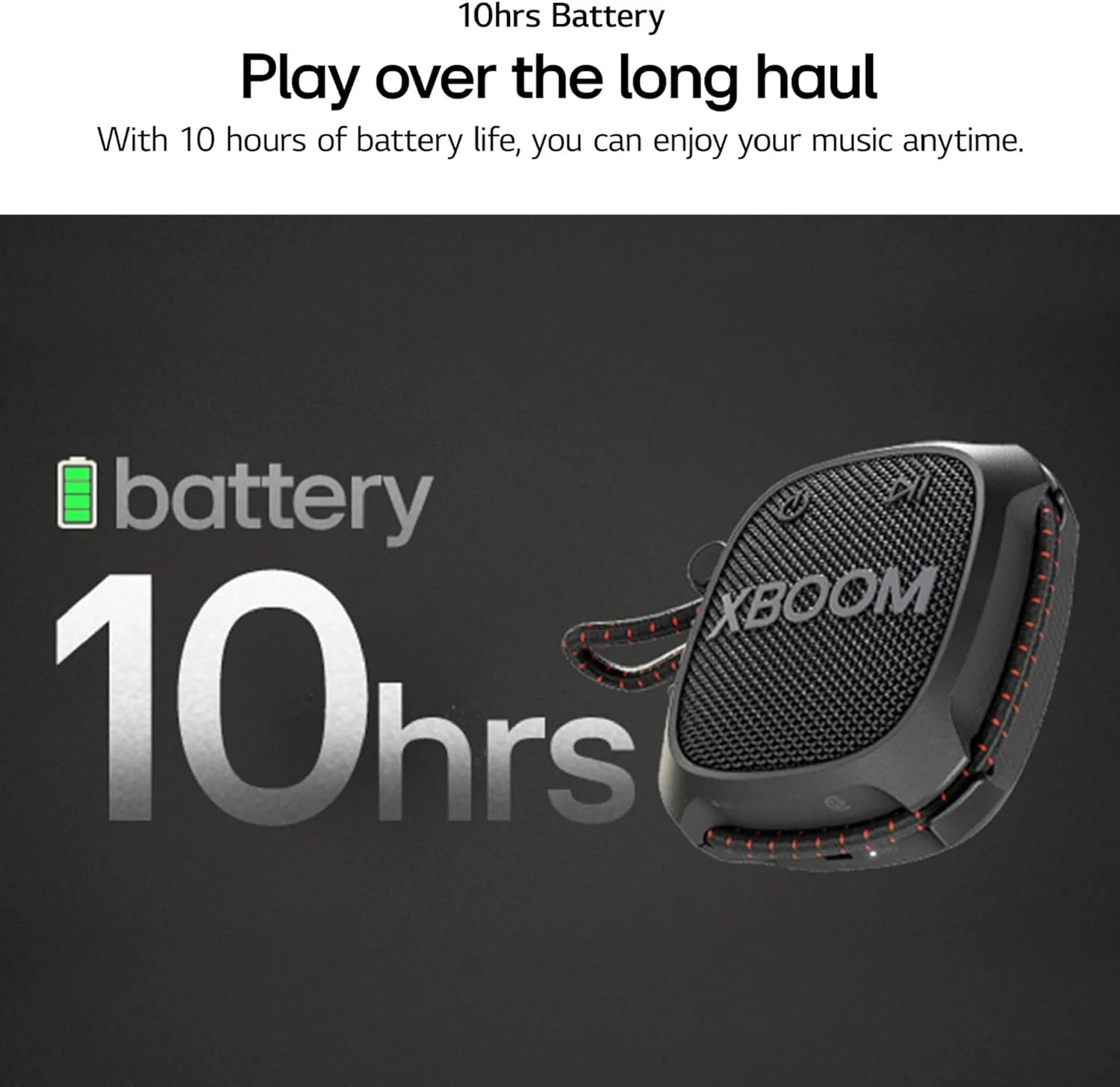 اسپیکر بی سیم ال جی XG2T XBOOM Go با صدای قدرتمند و تا 10 ساعت عمر باتری اسپیکر بی سیم ال جی XG2T XBOOM Go با صدای قدرتمند و تا 10 ساعت عمر باتری