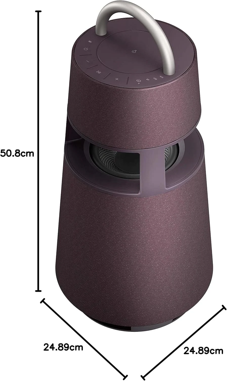 LG RP4G XBOOM 360 Omnidirectional Portable Bluetooth Speaker - RP4G Black LG RP4G XBOOM 360 Omnidirectional Portable Bluetooth Speaker - RP4G Black