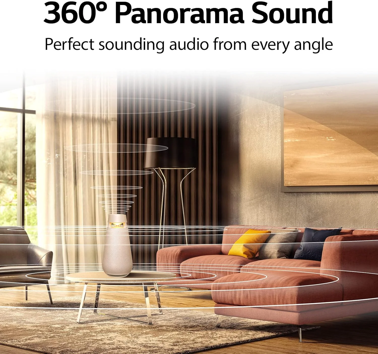 اسپیکر بلوتوثی قابل حمل ال جی XO3QBE XBOOM 360 با صدای همه جانبه و باتری با عمر تا 24 ساعت اسپیکر بلوتوثی قابل حمل ال جی XO3QBE XBOOM 360 با صدای همه جانبه و باتری با عمر تا 24 ساعت