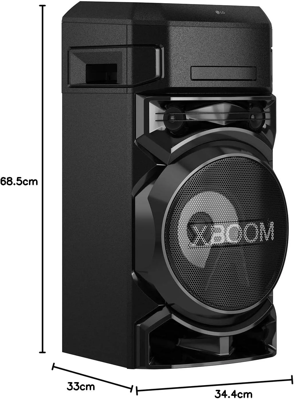 اسپیکر ال جی ON5 با نورهای چند رنگی RGB، 2 عدد توییتر، ووفر 8 اینچی، تیونر FM، DAB+، ضبط کننده USB، بلوتوث 4.0، سینی CD، افکت های DJ و عملکرد کارائوکه اسپیکر ال جی ON5 با نورهای چند رنگی RGB، 2 عدد توییتر، ووفر 8 اینچی، تیونر FM، DAB+، ضبط کننده USB، بلوتوث 4.0، سینی CD، افکت های DJ و عملکرد کارائوکه