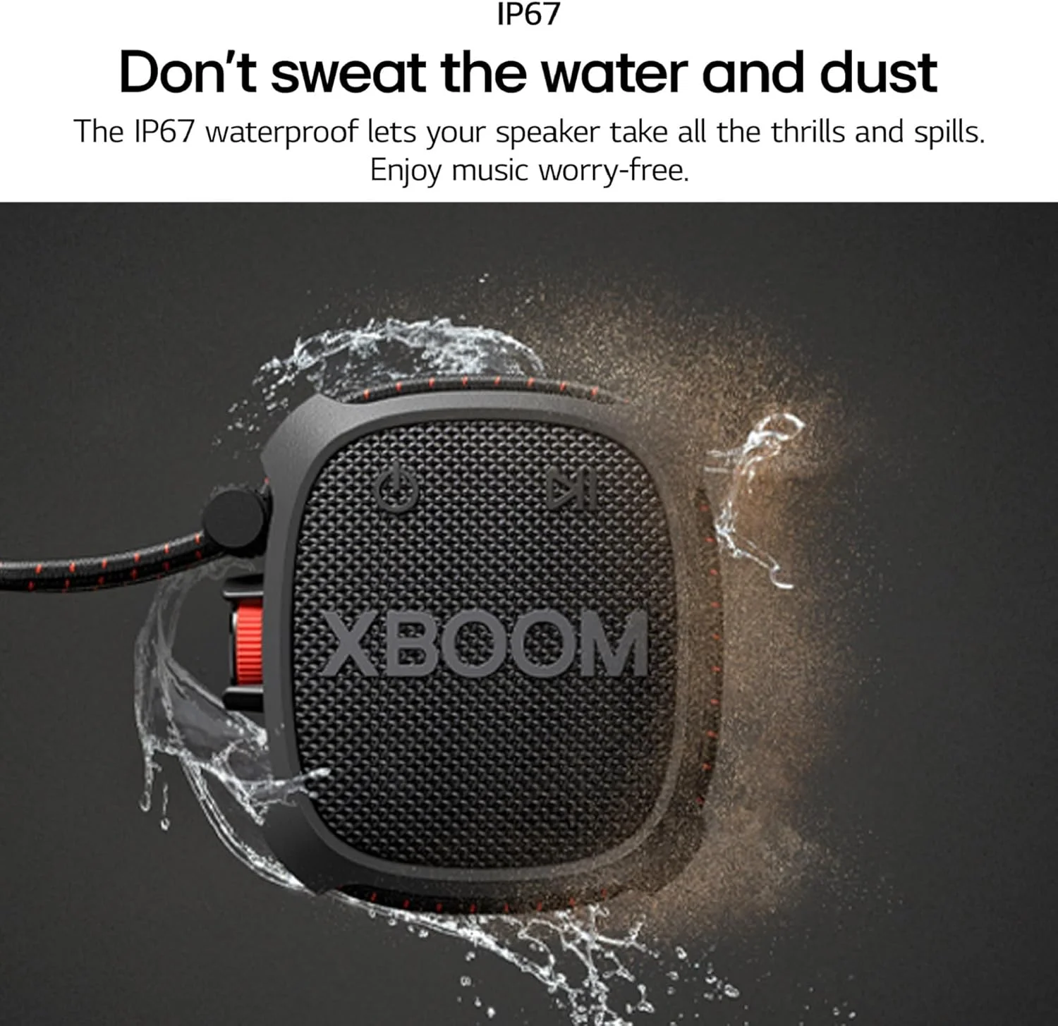 اسپیکر بی سیم ال جی XG2T XBOOM Go با صدای قدرتمند و تا 10 ساعت عمر باتری اسپیکر بی سیم ال جی XG2T XBOOM Go با صدای قدرتمند و تا 10 ساعت عمر باتری