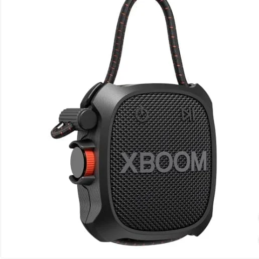 اسپیکر بلوتوثی قابل حمل ال جی XBOOM Go مدل XG2TBK - بسته 2 عددی با صدای قدرتمند اسپیکر بلوتوثی قابل حمل ال جی XBOOM Go مدل XG2TBK - بسته 2 عددی با صدای قدرتمند