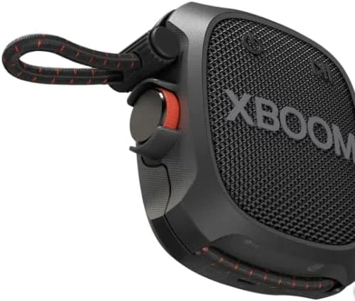 اسپیکر بلوتوثی قابل حمل ال جی XBOOM Go مدل XG2TBK - بسته 2 عددی با صدای قدرتمند اسپیکر بلوتوثی قابل حمل ال جی XBOOM Go مدل XG2TBK - بسته 2 عددی با صدای قدرتمند
