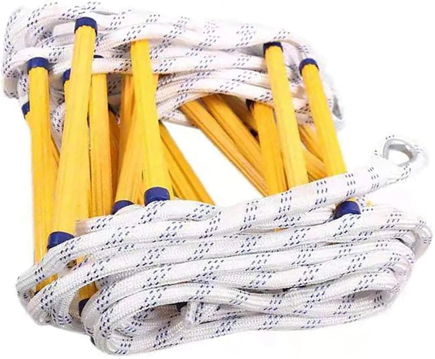 DHXYZM Rope ladder fire rescue ladder 3 M-50 M, emergency fire escape heavy safety ladders with carabiners, for windows and balconies for quick use in the fire DHXYZM Rope ladder fire rescue ladder 3 M-50 M, emergency fire escape heavy safety ladders with carabiners, for windows and balconies for quick use in the fire