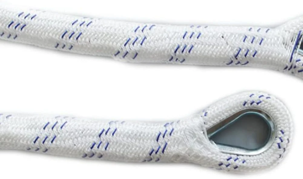 نردبان طنابی ایمنی، نردبان فرار از آتش، نردبان اضطراری فرار از آتش، نردبان نجات طنابی نردبان نرم نایلونی فضای باز برای کار در ارتفاع/25 متر/97.6 فوت