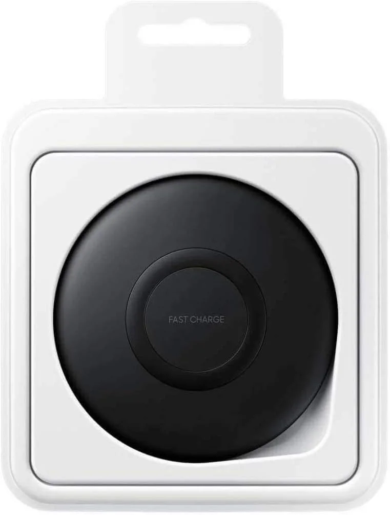 پد شارژ سریع بی سیم اصلی سامسونگ برای دستگاه های دارای قابلیت Qi، مشکی پد شارژ سریع بی سیم اصلی سامسونگ برای دستگاه های دارای قابلیت Qi، مشکی