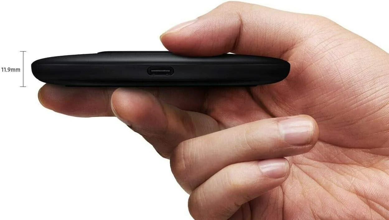 پد شارژ سریع بی سیم اصلی سامسونگ برای دستگاه های دارای قابلیت Qi، مشکی پد شارژ سریع بی سیم اصلی سامسونگ برای دستگاه های دارای قابلیت Qi، مشکی