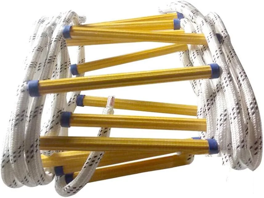 نردبان طنابی اضطراری فرار از آتش سوزی yJhSdch، نصب سریع و آسان، جمع و جور و با نگهداری آسان، 10 متر نردبان طنابی اضطراری فرار از آتش سوزی yJhSdch، نصب سریع و آسان، جمع و جور و با نگهداری آسان، 10 متر