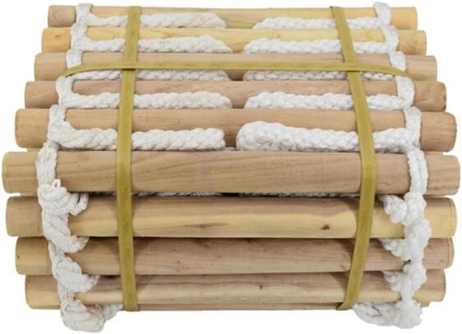 نردبان فرار از آتش 2 تا 8 طبقه، نردبان طنابی ایمنی اضطراری فرار از آتش با قلاب کارابین، نصب سریع و آسان / 20 متر / 65.6 فوت