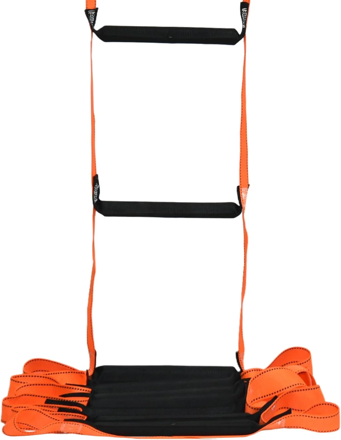 نردبان فرار از آتش XXFBJNMD به طول 8 متر، نردبان اضطراری آتش نشانی برای خانه های 2-3 طبقه، نردبان ایمنی قابل استفاده مجدد و قابل حمل برای پنجره ها، بالکن ها، قایق های بادبانی، کایاک ها و موارد دیگر