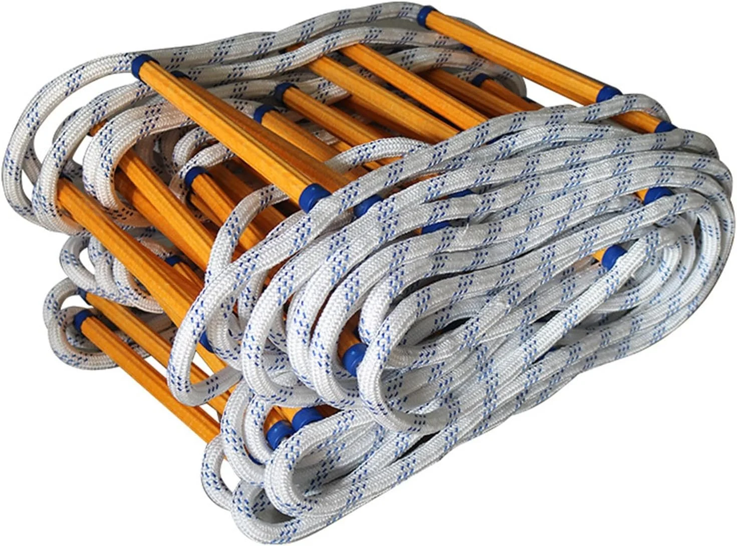 نردبان ایمنی، نردبان فرار از آتش برای سقف شیب دار، نردبان طنابی آتش نشانی قابل حمل / 8 متر / 26 فوت (40 متر)