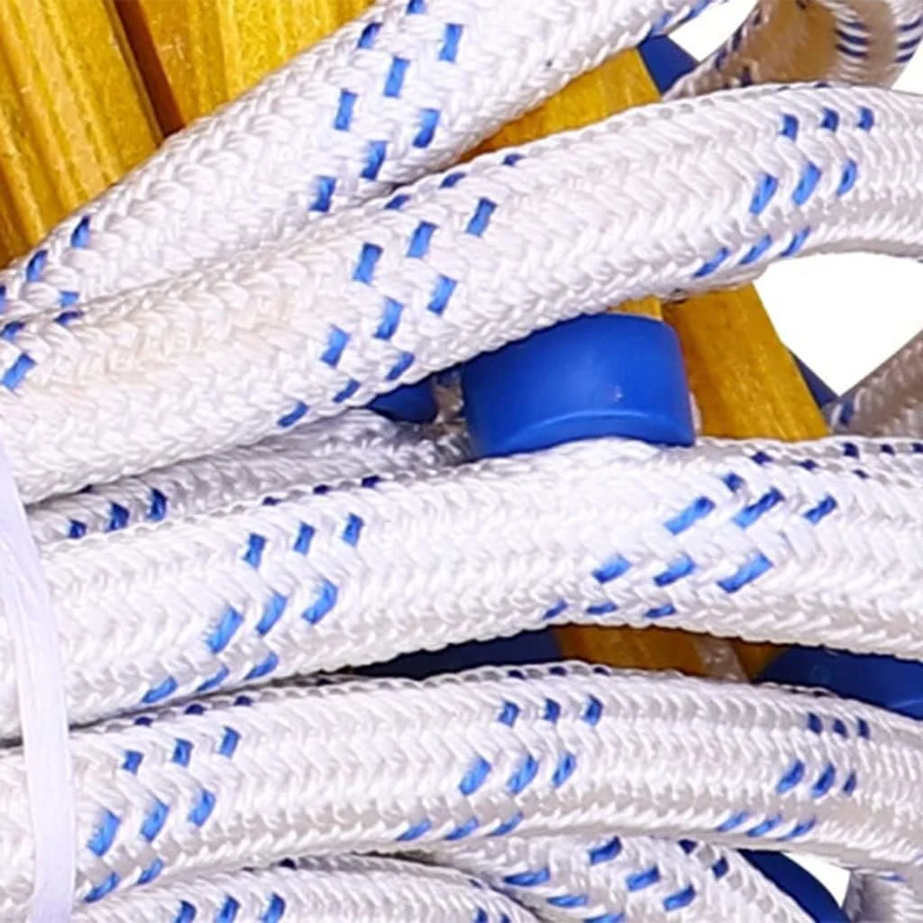 نردبان فرار از آتش 10 متری طناب نجات ضد لغزش نردبان ایمنی نرم اضطراری آتش نشانی و نجات در فضای باز / 20 متر / 65.6 فوت