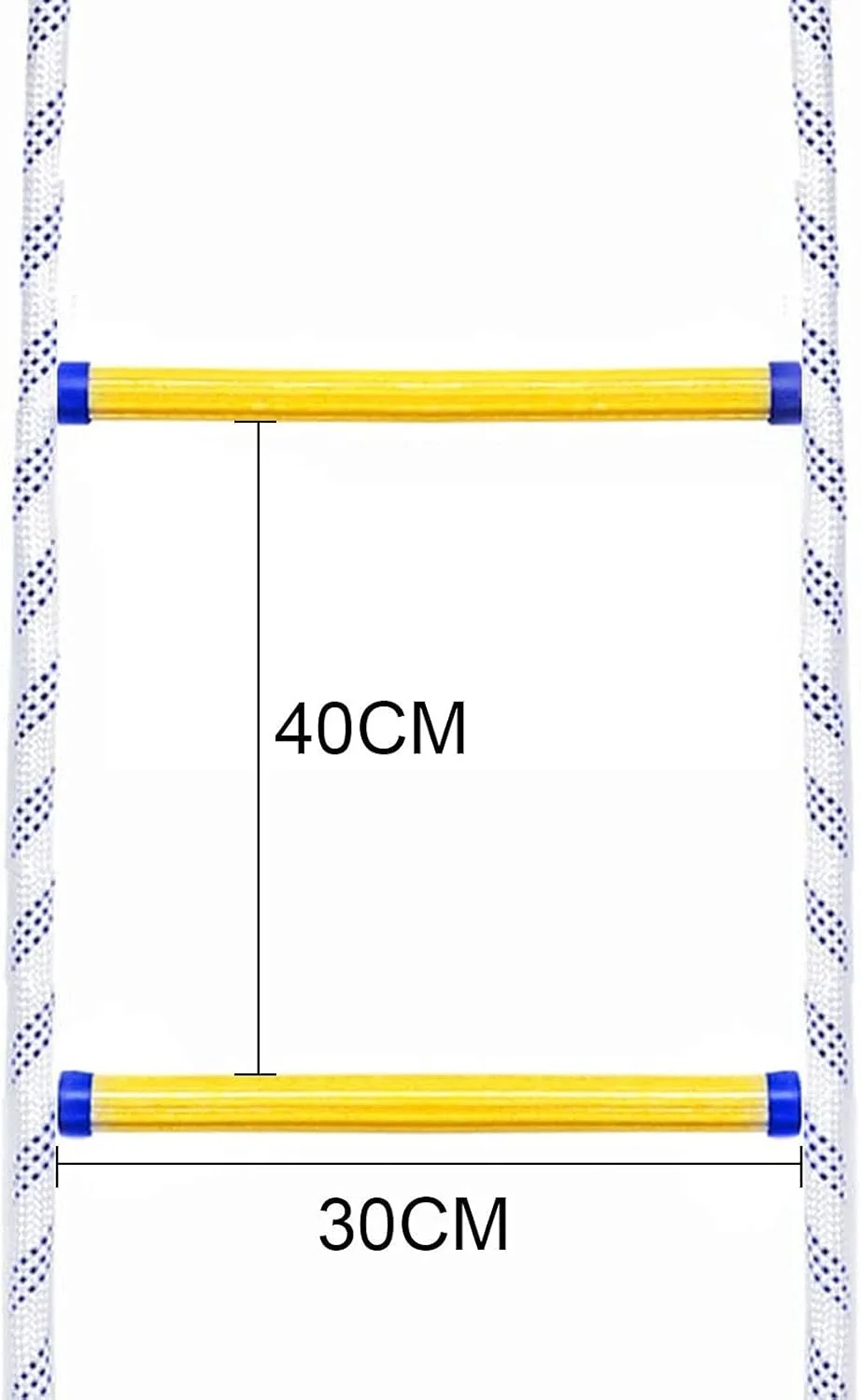 نردبان طنابی فرار از آتش سوزی، نردبان ایمنی آتش نشانی 2 تا 9 طبقه با قلاب، نردبان نرم نایلونی برای کودکان و بزرگسالان، مناسب برای استفاده در داخل و خارج از خانه (سایز: 8 متر) دو برابر راحتی نردبان طنابی فرار از آتش سوزی، نردبان ایمنی آتش نشانی 2 تا 9 طبقه با قلاب، نردبان نرم نایلونی برای کودکان و بزرگسالان، مناسب برای استفاده در داخل و خارج از خانه (سایز: 8 متر) دو برابر راحتی