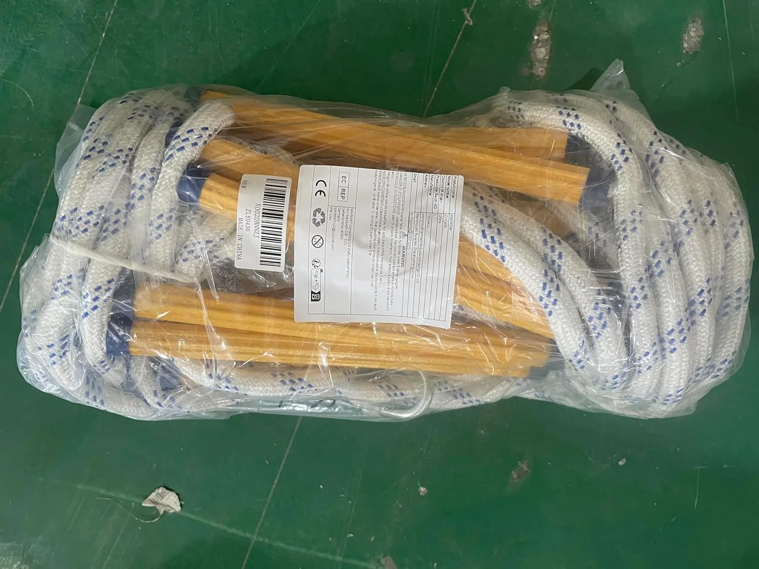 نردبان نجات مقاوم در برابر آتش TINMAGI، طول 10 متر، دارای 2 کارابین، نردبان ایمنی مقاوم در برابر آتش، نردبان نجات بالکن، نردبان آتش نشانی قابل استفاده مجدد، جمع و جور و قابل حمل نردبان نجات مقاوم در برابر آتش TINMAGI، طول 10 متر، دارای 2 کارابین، نردبان ایمنی مقاوم در برابر آتش، نردبان نجات بالکن، نردبان آتش نشانی قابل استفاده مجدد، جمع و جور و قابل حمل