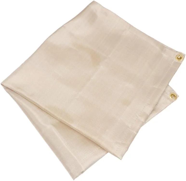 پتو ضد حریق SUPVOX: زیرانداز عایق حرارت برای کمپینگ و باربیکیو در فضای باز - جنس الیاف شیشه، 100 X 100 سانتی متر