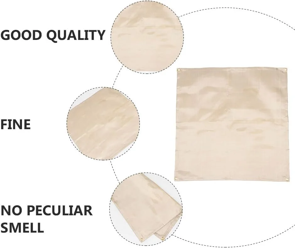 پتو ضد حریق SUPVOX: زیرانداز عایق حرارت برای کمپینگ و باربیکیو در فضای باز - جنس الیاف شیشه، 100 X 100 سانتی متر