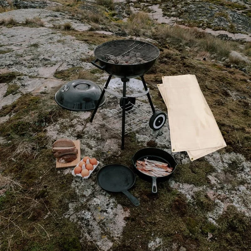 پتو ضد حریق SUPVOX: زیرانداز عایق حرارت برای کمپینگ و باربیکیو در فضای باز - جنس الیاف شیشه، 100 X 100 سانتی متر