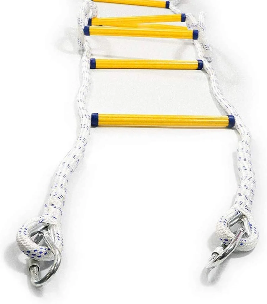 نردبان فرار اضطراری آتش نشانی HOKVJ، نردبان طنابی ایمنی مقاوم در برابر شعله با قلاب - نردبان طنابی فرار آتش سوزی با کاربری آسان - جمع و جور و آسان برای نگهداری - قابل استفاده مجدد، 15 سانتی متر (اندازه: 15 سانتی متر) نردبان فرار اضطراری آتش نشانی HOKVJ، نردبان طنابی ایمنی مقاوم در برابر شعله با قلاب - نردبان طنابی فرار آتش سوزی با کاربری آسان - جمع و جور و آسان برای نگهداری - قابل استفاده مجدد، 15 سانتی متر (اندازه: 15 سانتی متر)