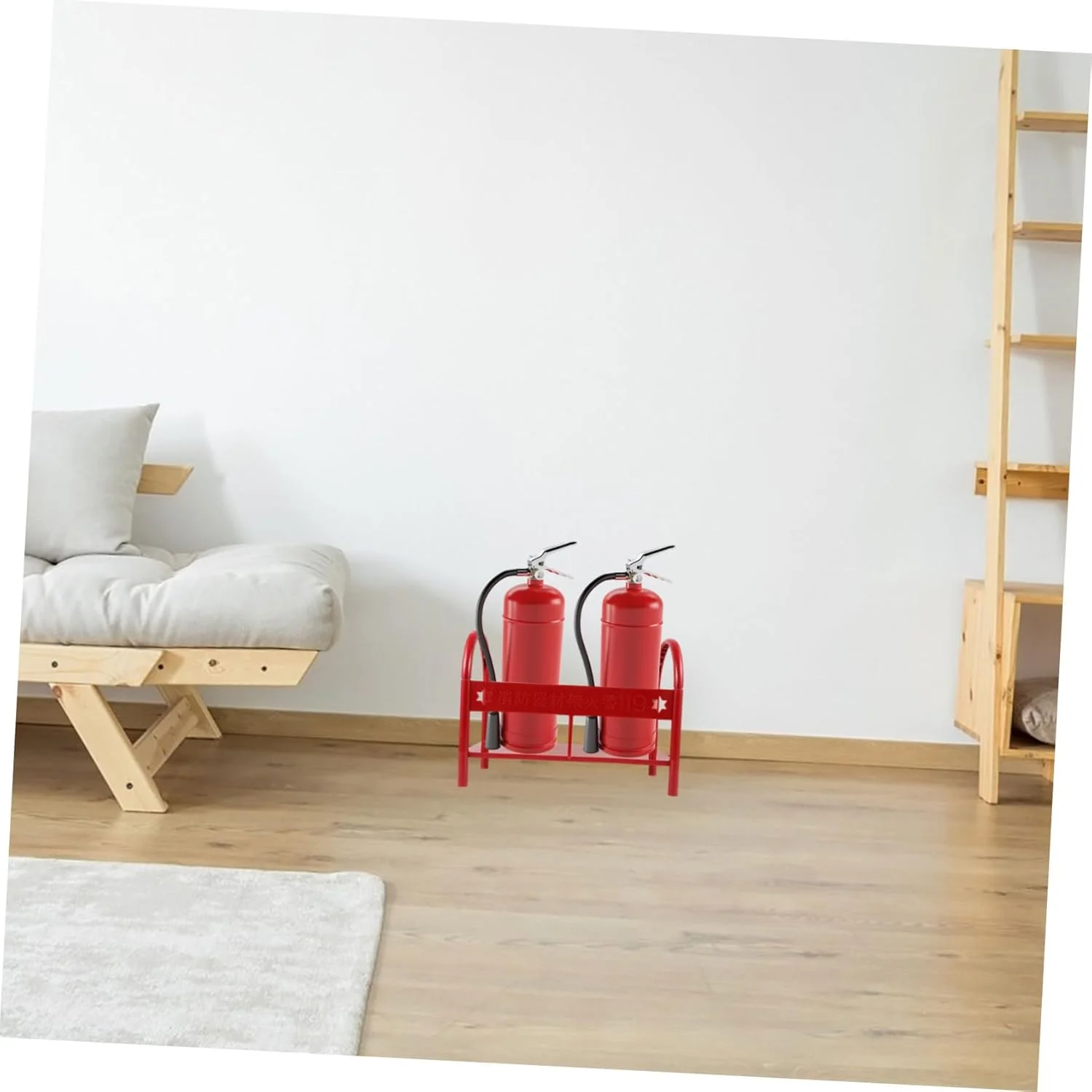 پایه نگهدارنده کپسول آتش نشانی Alipis برای کپسول های کوچک، براکت نصب پلاستیکی برای واحدها، پایه زمینی ایمن برای دسترسی آسان و ثبات، ایمنی ضروری