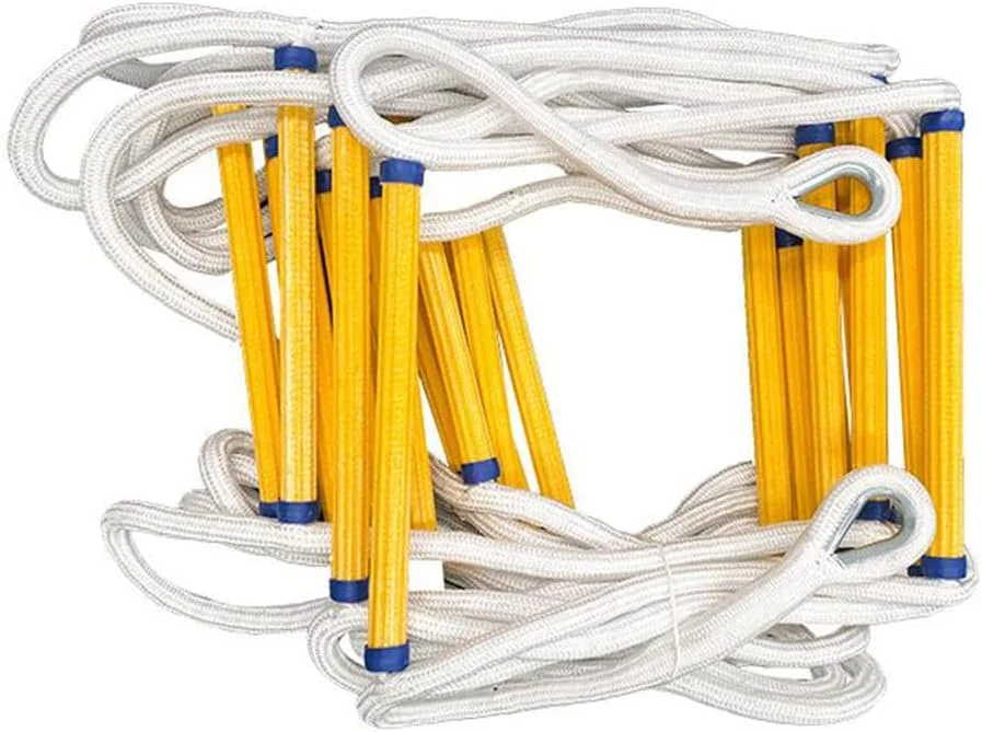 نردبان ایمنی، نردبان طنابی نجات آتش نشانی، نردبان طنابی فرار اضطراری کار ایمنی، نجات آتش نشانی، صخره نوردی، کار هوایی، نجات، نردبان طنابی فرار /B/30M/117Ft