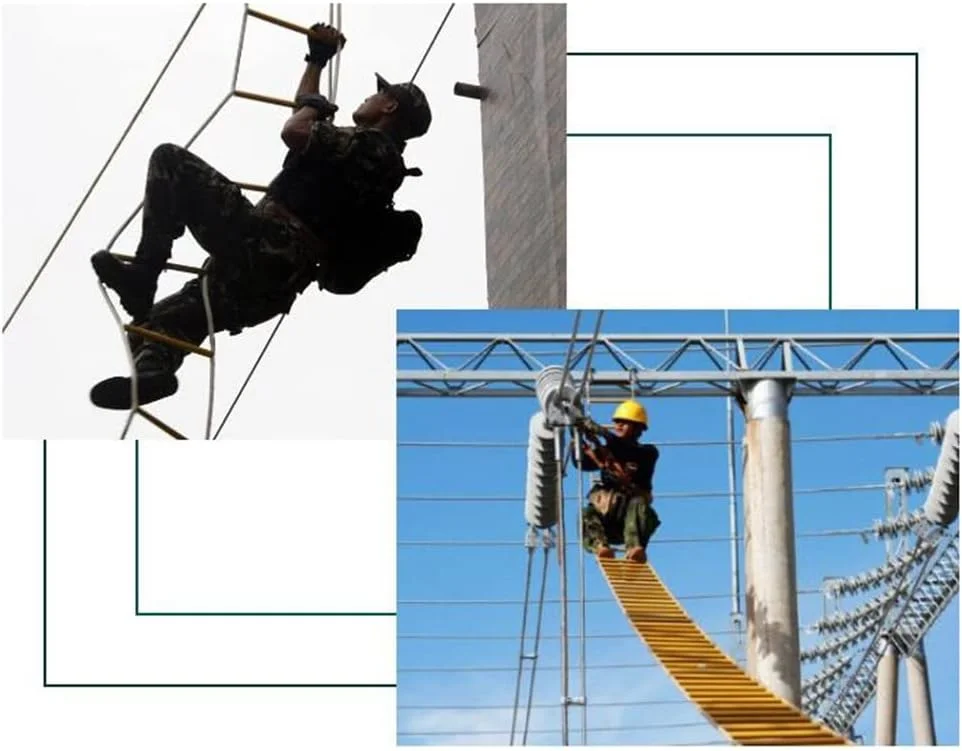 نردبان ایمنی، نردبان طنابی نجات آتش نشانی، نردبان طنابی فرار اضطراری کار ایمنی، نجات آتش نشانی، صخره نوردی، کار هوایی، نجات، نردبان طنابی فرار /B/30M/117Ft