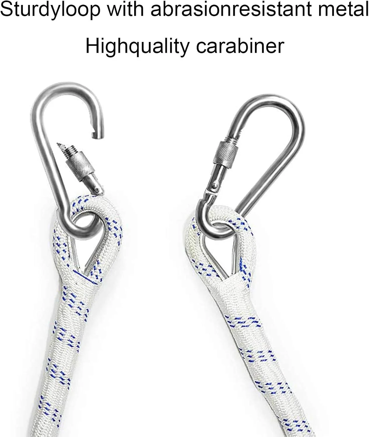 نردبان فرار ضد حریق برای مواقع اضطراری - نردبان طنابی نایلونی برای ایمنی در برابر آتش سوزی - نردبان آتش نشانی با کاربری آسان برای نجات در خانه یا محل کار