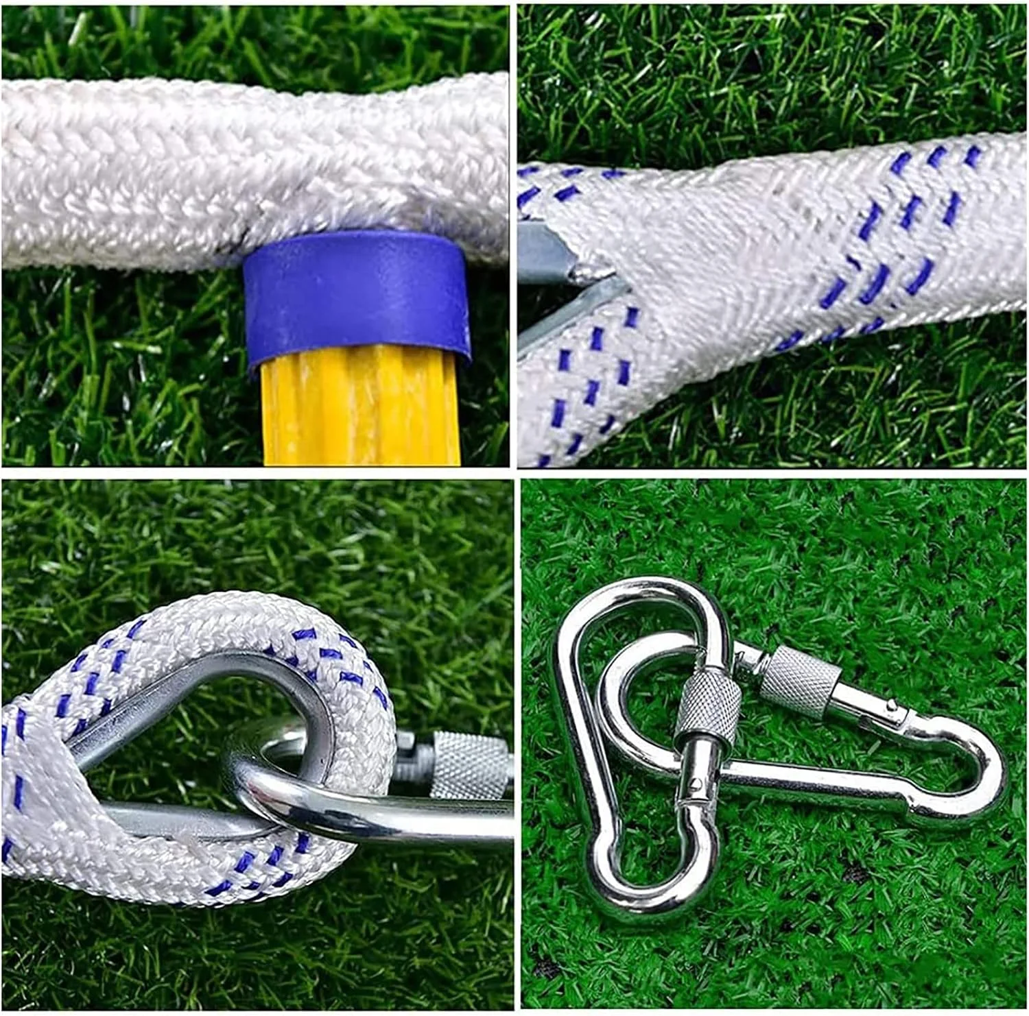 نردبان طنابی فرار، نردبان فرار آتش نشانی بالکن ایمنی، نردبان نرم طنابی ایمنی ضد لغزش با قابلیت استقرار سریع، نردبان آتش نشانی مقاوم در برابر شعله برای کودکان و بزرگسالان، فرار از پنجره و بالکن (سایز: 3 متر) نردبان طنابی فرار، نردبان فرار آتش نشانی بالکن ایمنی، نردبان نرم طنابی ایمنی ضد لغزش با قابلیت استقرار سریع، نردبان آتش نشانی مقاوم در برابر شعله برای کودکان و بزرگسالان، فرار از پنجره و بالکن (سایز: 3 متر)