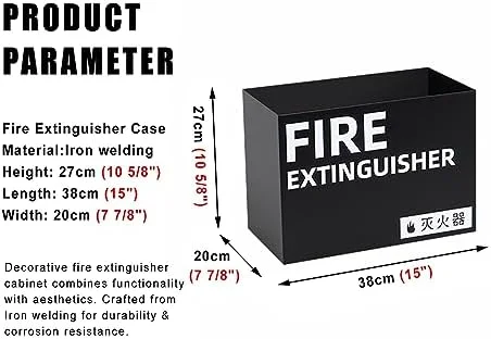 پایه کپسول آتش نشانی، نگهدارنده آهنی جوشکاری شده سنگین برای نمایش، دو کپسول را به طور ایمن نگه می دارد، ایده آل برای استفاده تجاری و ایمنی عمومی