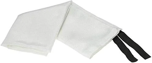 Victosoaring Emergency Survival Fiberglass Fire Blanket Shelter Safety Cover Ideal for The Kitchen, Fireplace, Grill, car, Camping White(10Pack 39x39 in)