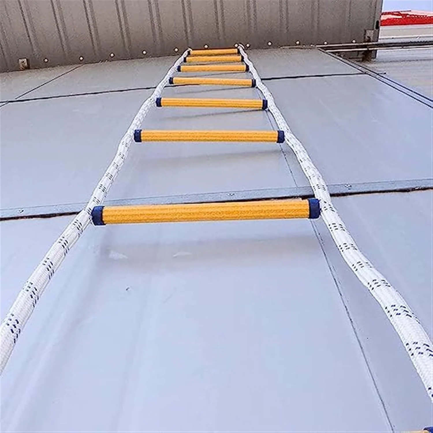 نردبان ایمنی، نردبان فرار از آتش برای ساختمان های 2 تا 6 طبقه، نردبان های ایمنی تخلیه، نردبان فرار اضطراری از آتش / طول 8 متر