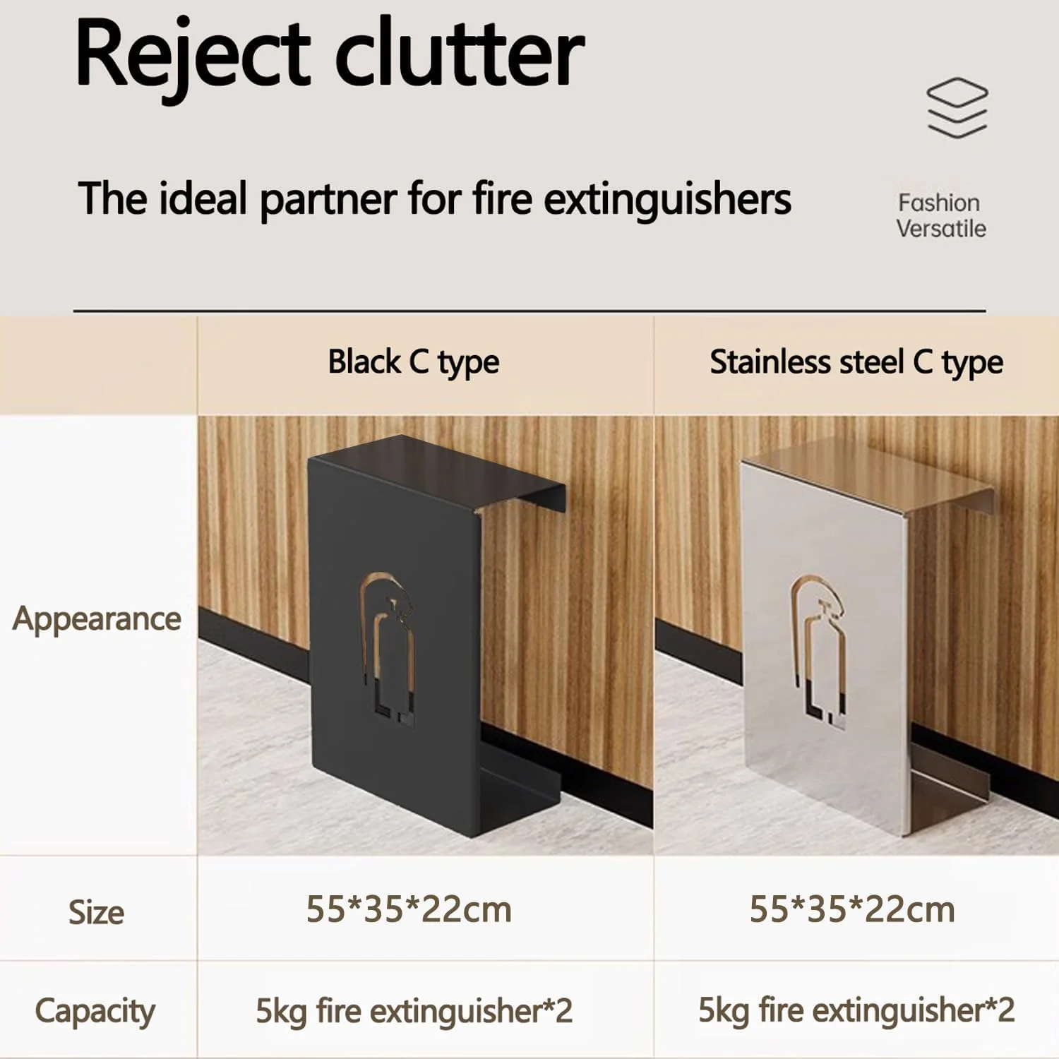 نگهدارنده کپسول آتش نشانی سنگین - پایه نگهدارنده دیواری ایمن برای سازماندهی تجهیزات ایمنی