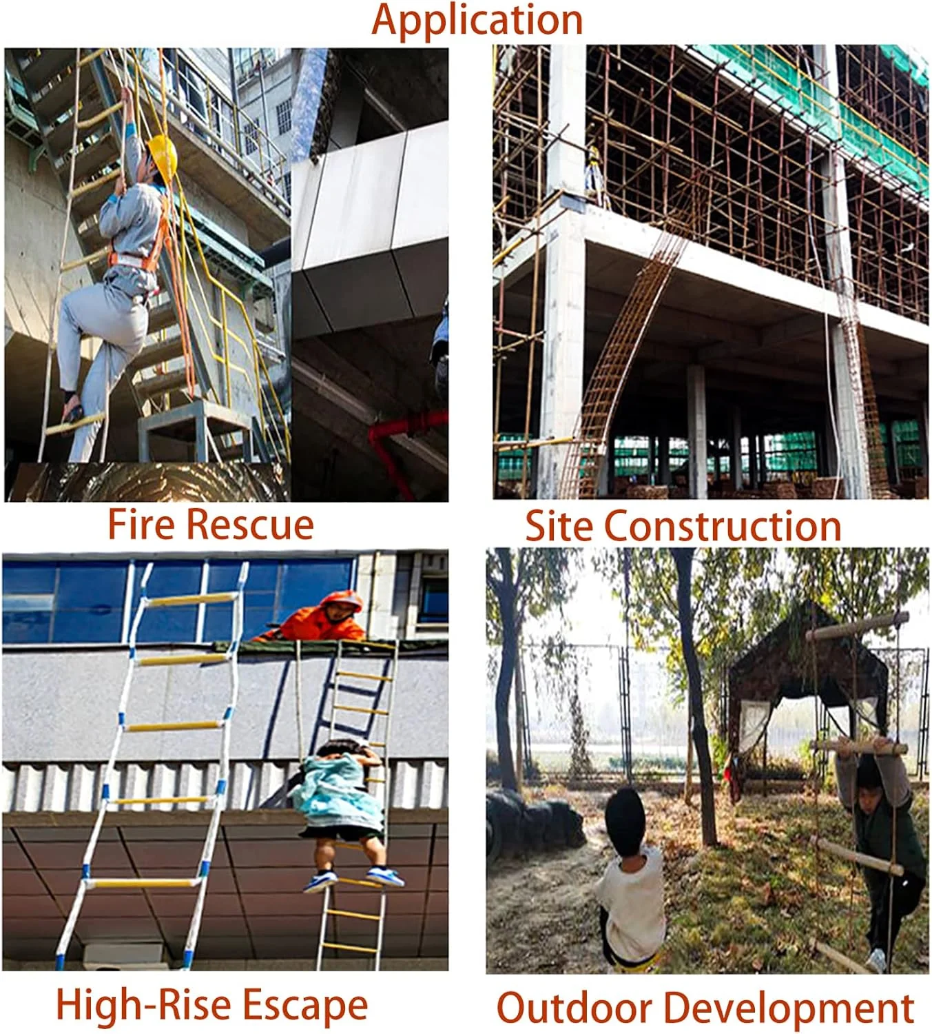 نردبان طنابی فرار اضطراری از آتش GKMAJKMB به طول 5 متر، مقاوم در برابر شعله، نردبان تخلیه ایمنی آتش نشانی اضطراری 2 طبقه با 2 قلاب، نصب سریع، محکم و قوی، قابل حمل و استفاده مجدد. نردبان طنابی فرار اضطراری از آتش GKMAJKMB به طول 5 متر، مقاوم در برابر شعله، نردبان تخلیه ایمنی آتش نشانی اضطراری 2 طبقه با 2 قلاب، نصب سریع، محکم و قوی، قابل حمل و استفاده مجدد.