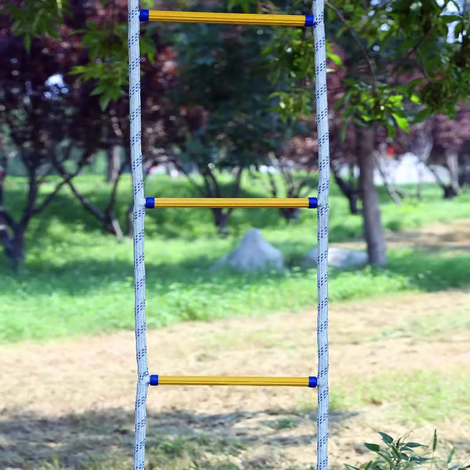 نردبان طنابی فرار اضطراری از آتش GKMAJKMB به طول 5 متر، مقاوم در برابر شعله، نردبان تخلیه ایمنی آتش نشانی اضطراری 2 طبقه با 2 قلاب، نصب سریع، محکم و قوی، قابل حمل و استفاده مجدد. نردبان طنابی فرار اضطراری از آتش GKMAJKMB به طول 5 متر، مقاوم در برابر شعله، نردبان تخلیه ایمنی آتش نشانی اضطراری 2 طبقه با 2 قلاب، نصب سریع، محکم و قوی، قابل حمل و استفاده مجدد.