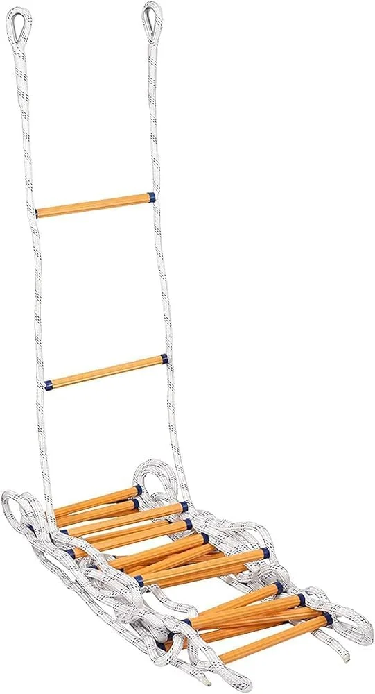 نردبان طنابی نجات آتش نشانی - نردبان طنابی بزرگسالان برای ایمنی در برابر آتش سوزی و نجات اضطراری - نردبان طنابی بادوام و آسان برای استفاده برای ایمنی خانه نردبان طنابی نجات آتش نشانی - نردبان طنابی بزرگسالان برای ایمنی در برابر آتش سوزی و نجات اضطراری - نردبان طنابی بادوام و آسان برای استفاده برای ایمنی خانه